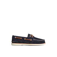 Main view of Navy Classic Authentic Original™ Suede Boat Shoe Boat Shoes for men. 
